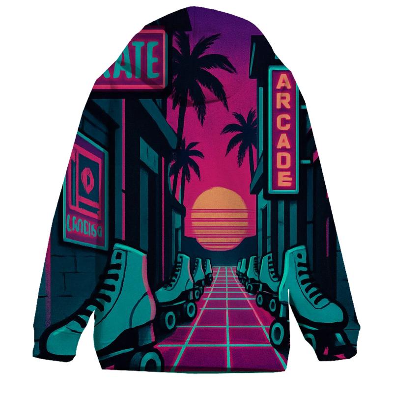 Neon Roller Alley hoodie styles