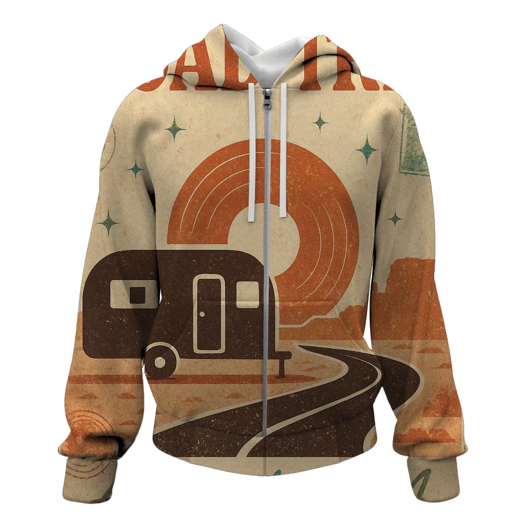 Celestial Roadtrip Poster designer hoodies