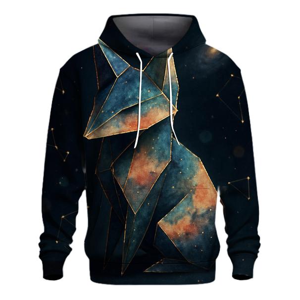Nebula Origami Fox hoodie styles