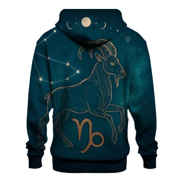 Aurora Capricorn Nebula Chart premium hoodies