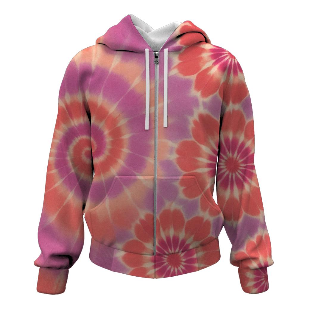 Spiral Kumo Burst graphic hoodies