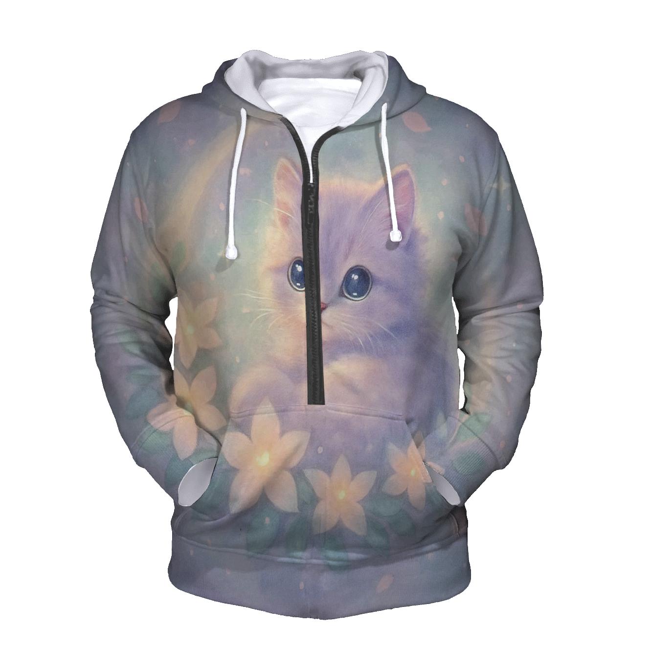 Starflower Kitten Dream pullover hoodies