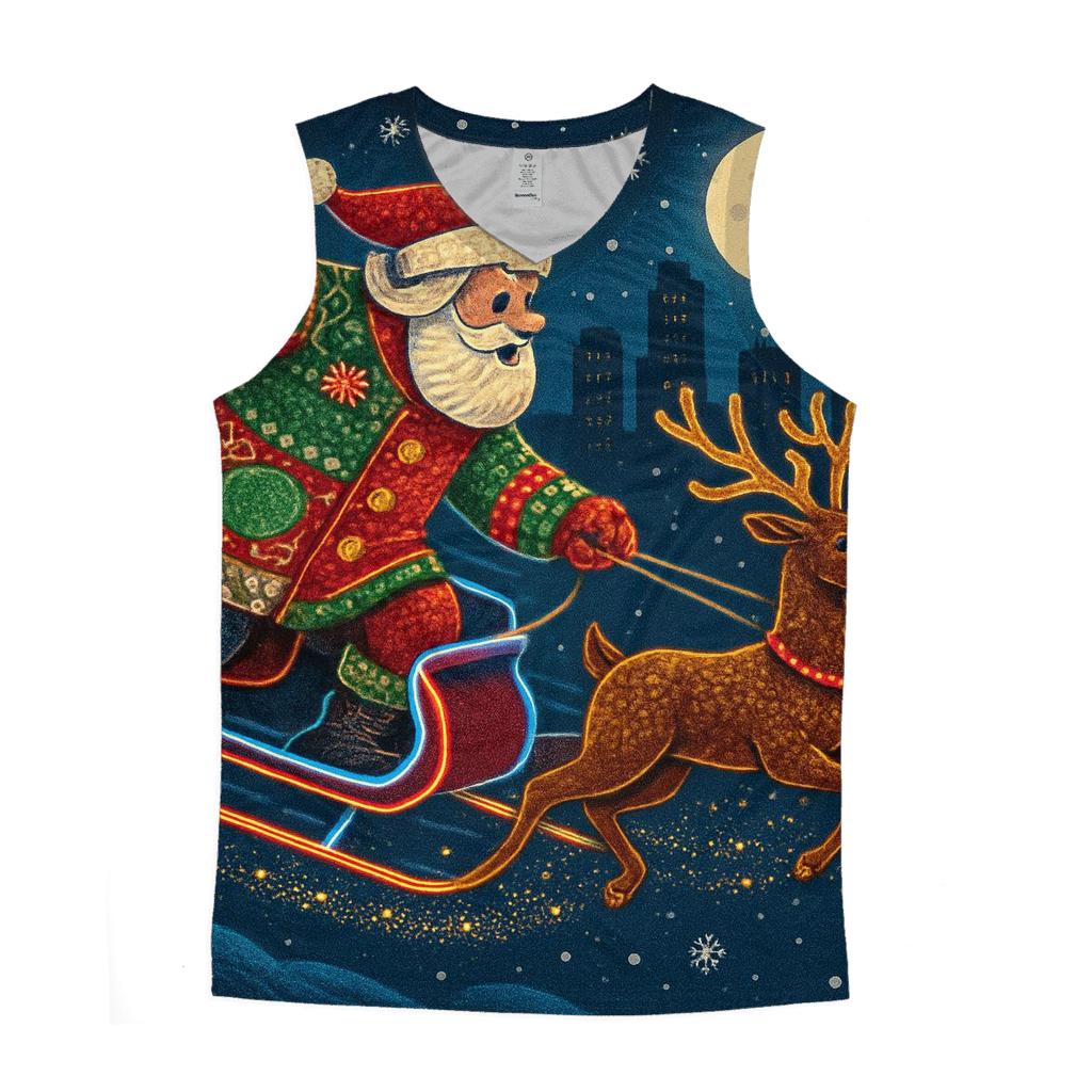 Midnight Sleigh Surge stylish racerback tanks