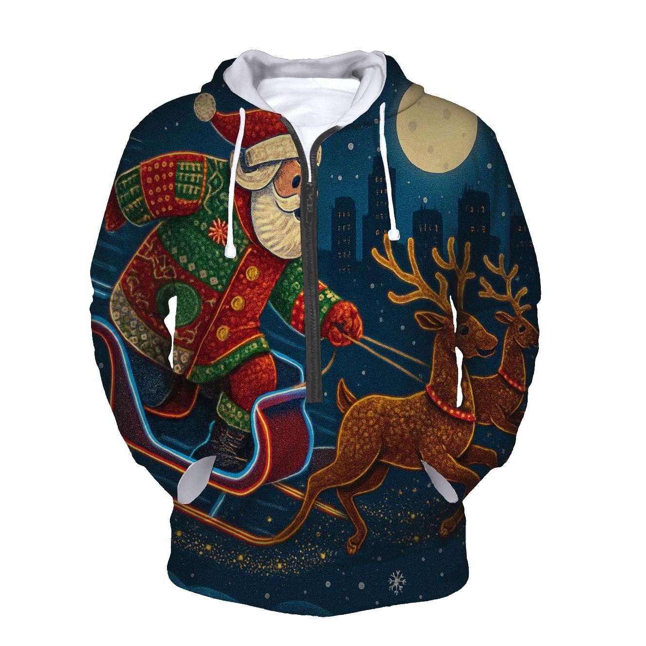 Midnight Sleigh Surge lightweight hoodies