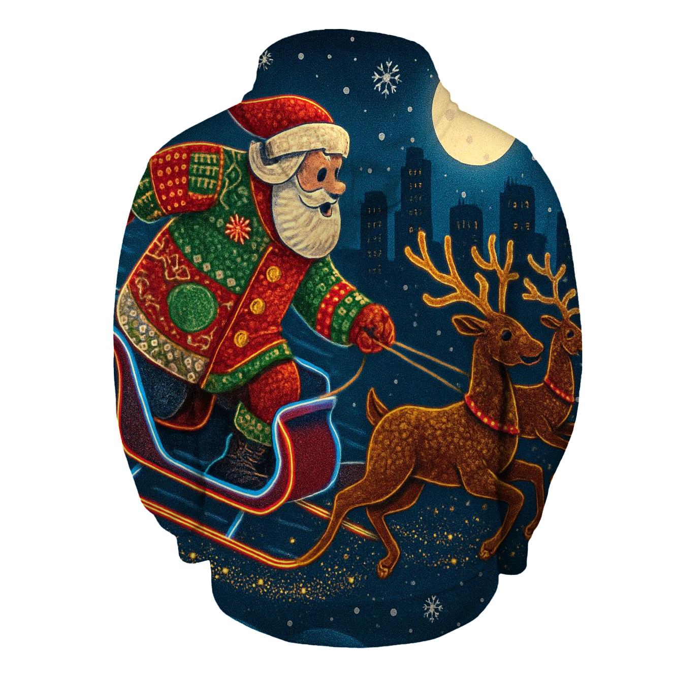 Midnight Sleigh Surge lightweight hoodies