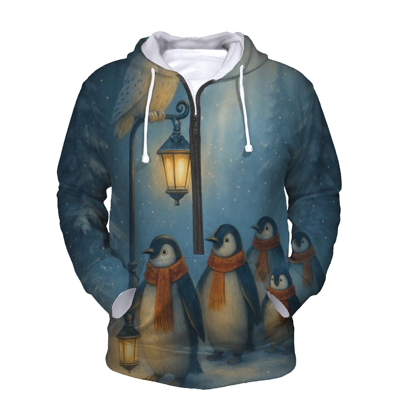 Polar Night Lantern Parade heavyweight hoodies