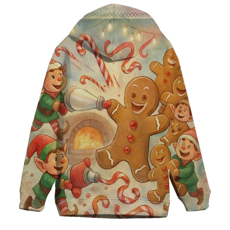 Gingerbread Workshop Riot hoodie designs