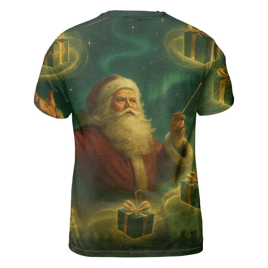 Midnight Gift Maestro Santa custom all-over print shirts