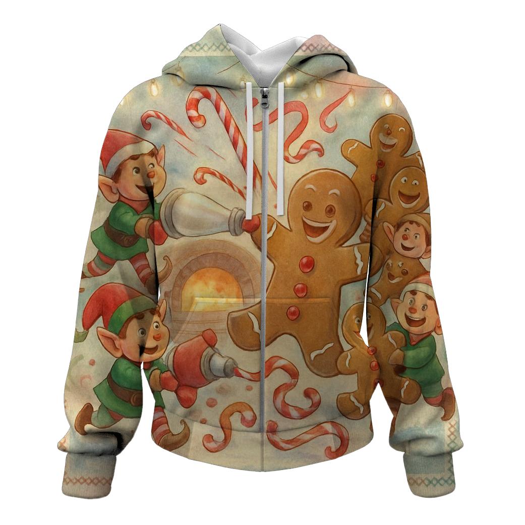 Gingerbread Workshop Riot heavyweight hoodies