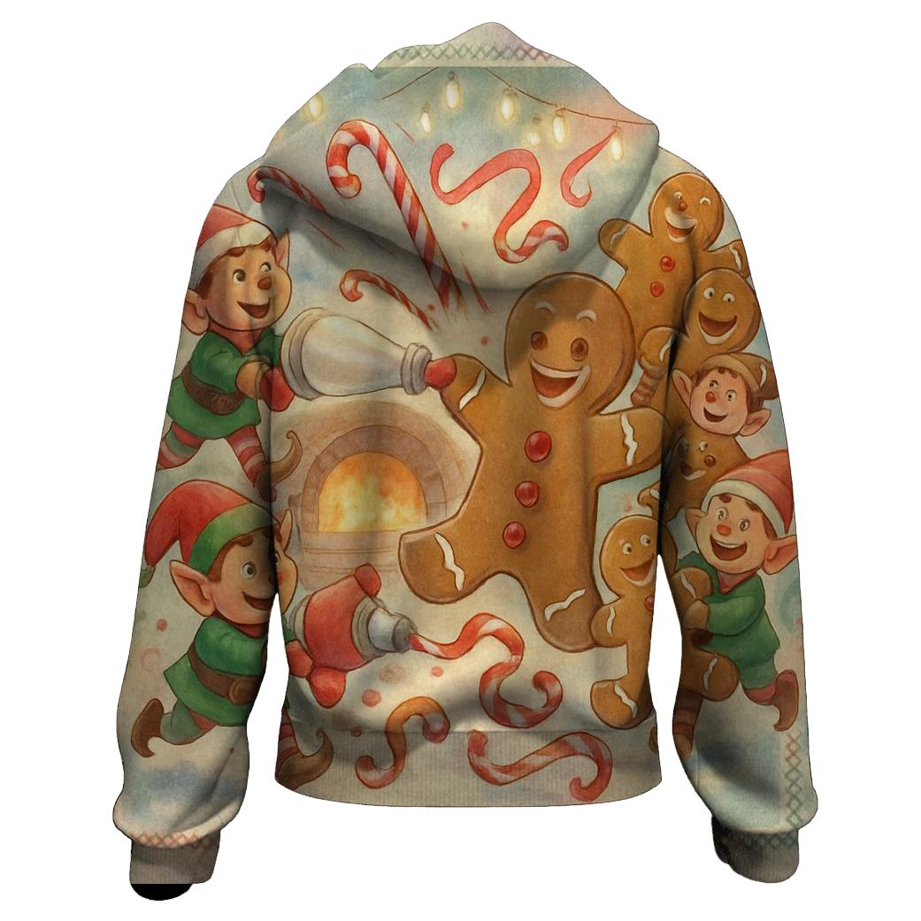 Gingerbread Workshop Riot heavyweight hoodies