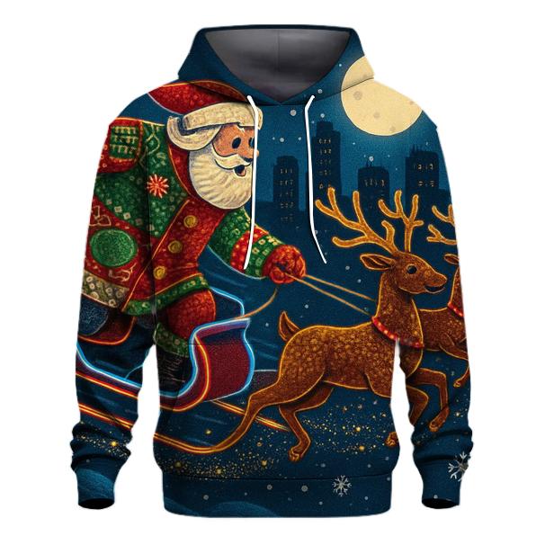 Midnight Sleigh Surge lightweight hoodies