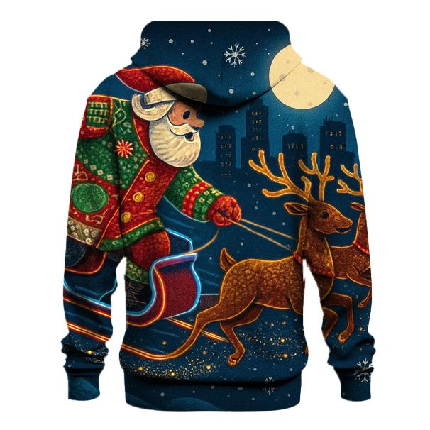 Midnight Sleigh Surge lightweight hoodies