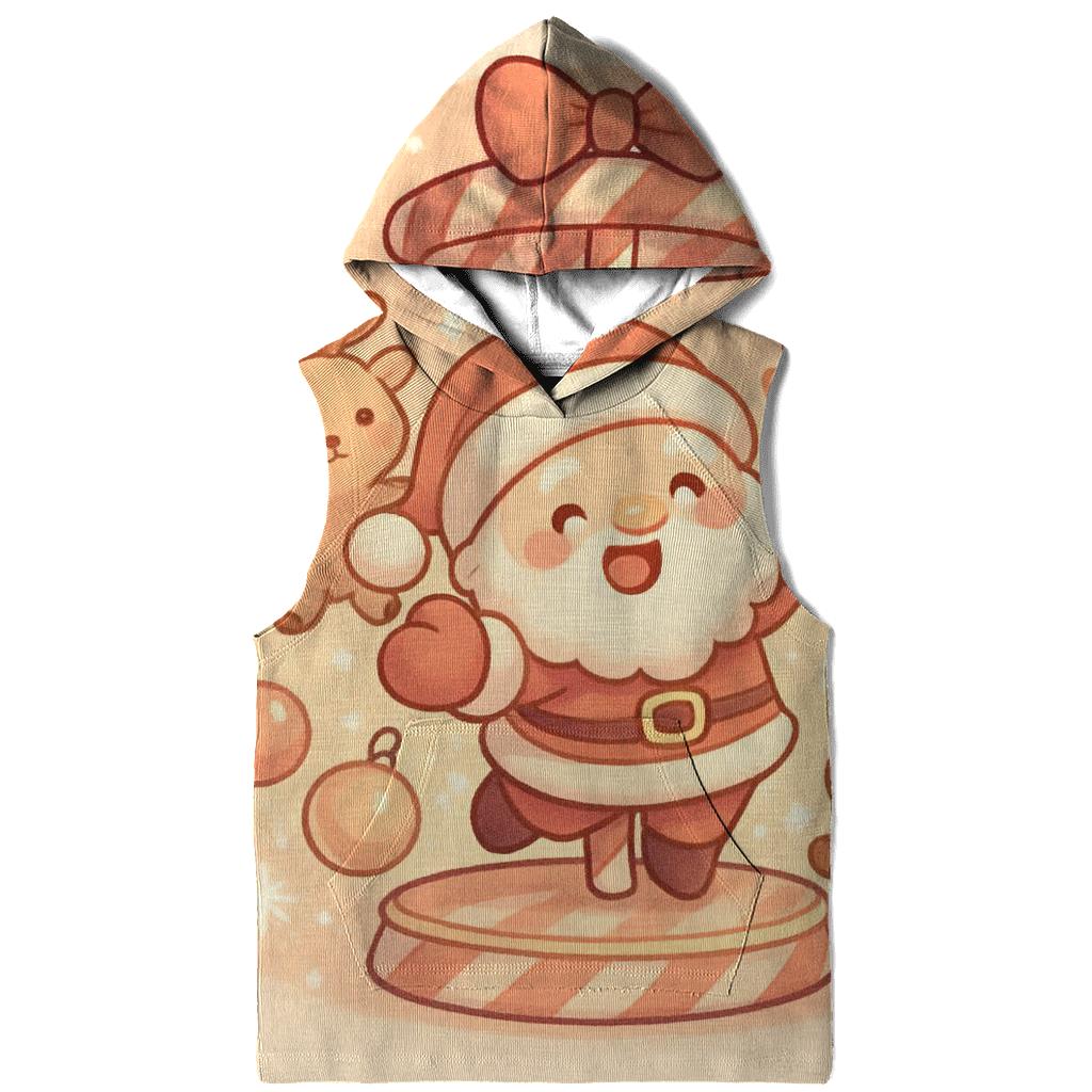 Candy Carousel Chibi Santa lightweight hoodies
