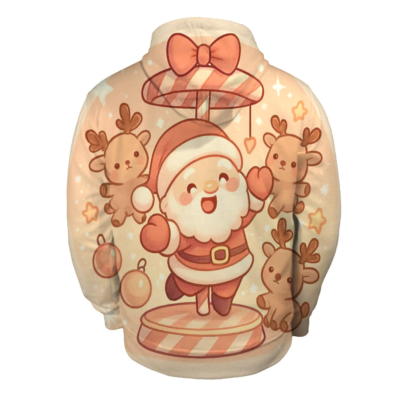 Candy Carousel Chibi Santa hoodie trends