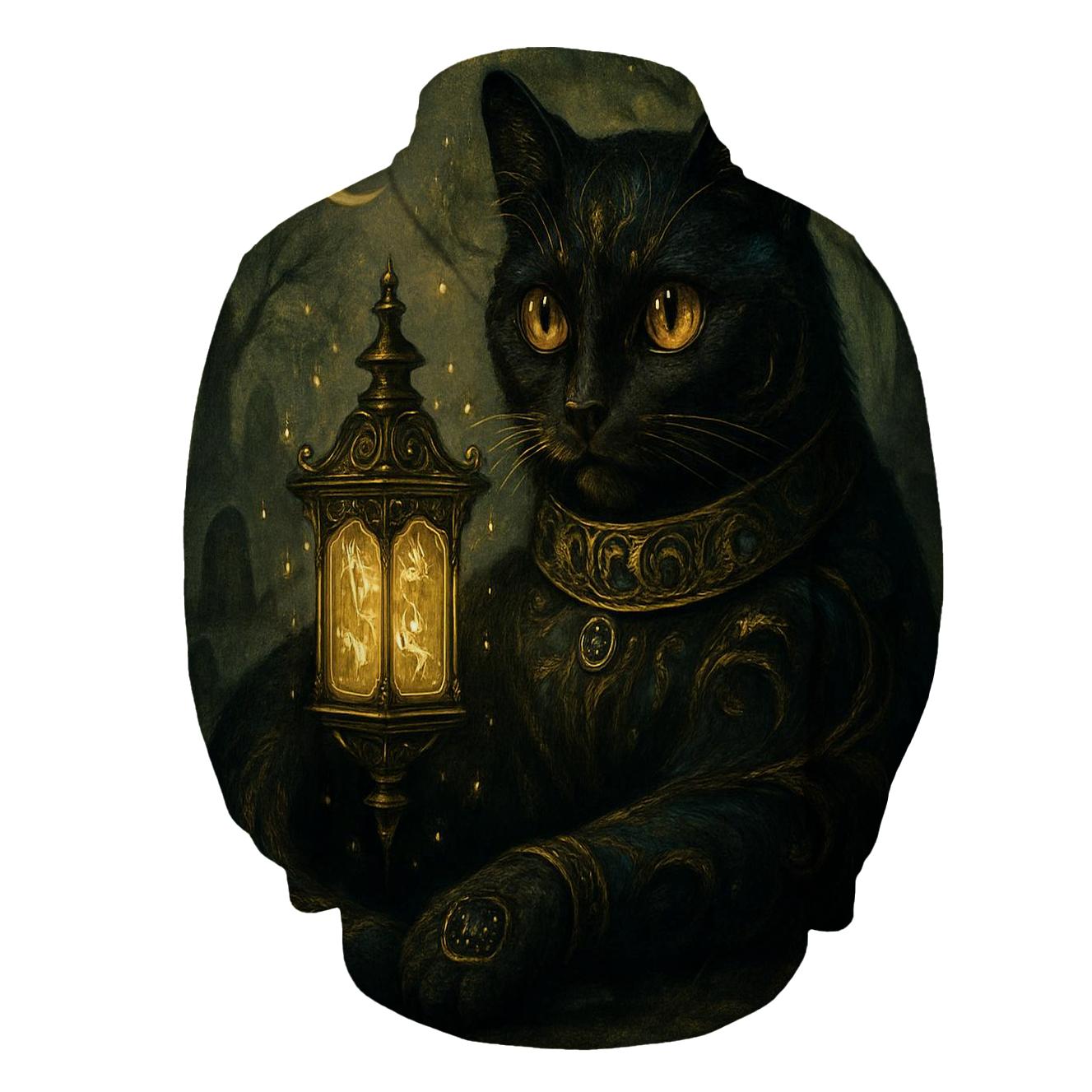 Mystic Lantern Guardian hoodies fashion