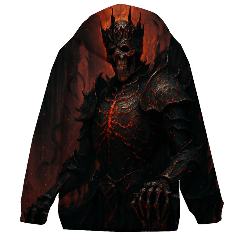 Ember Crown Warden embroidered hoodies