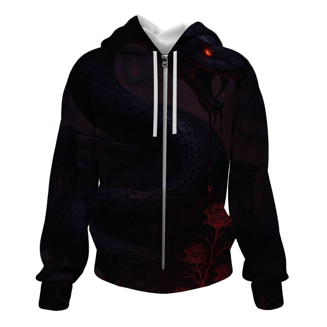 Serpent Of The Ossuary heavyweight hoodies