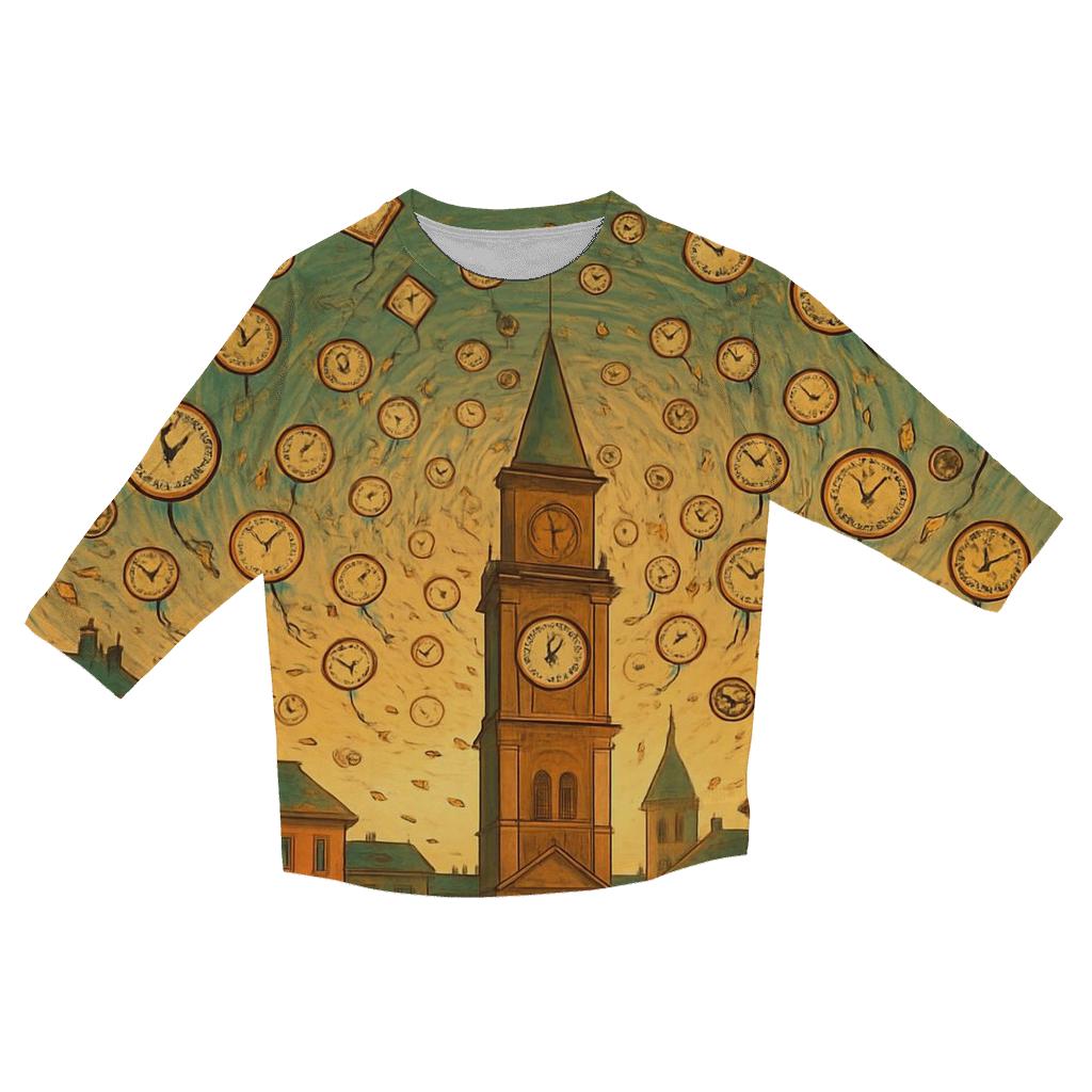 Clocktower Kite Festival stylish quarter sleeve tops