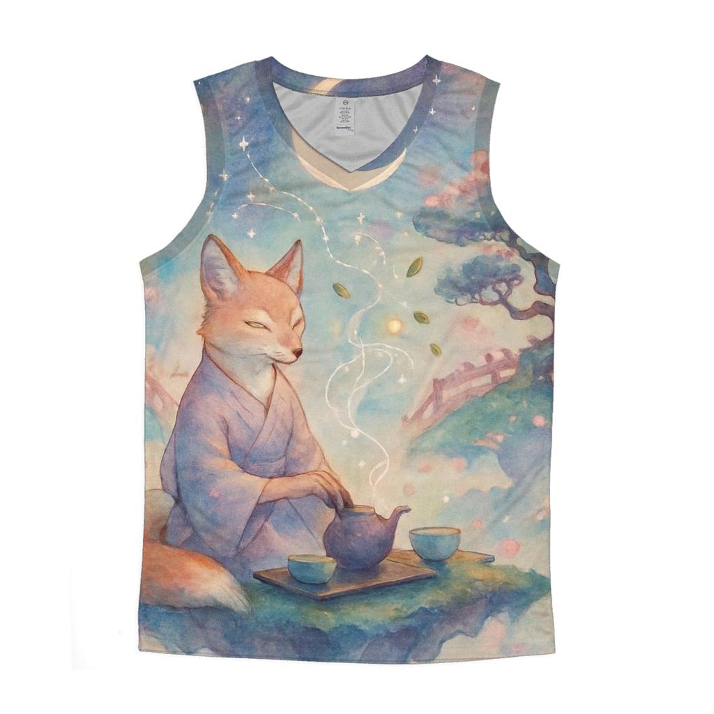 Starlit Tea Ceremony casual summer tank tops