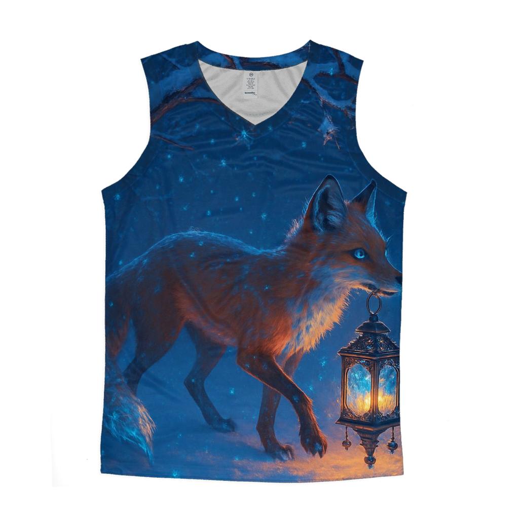 Frostfire Lantern Fox designer workout tanks
