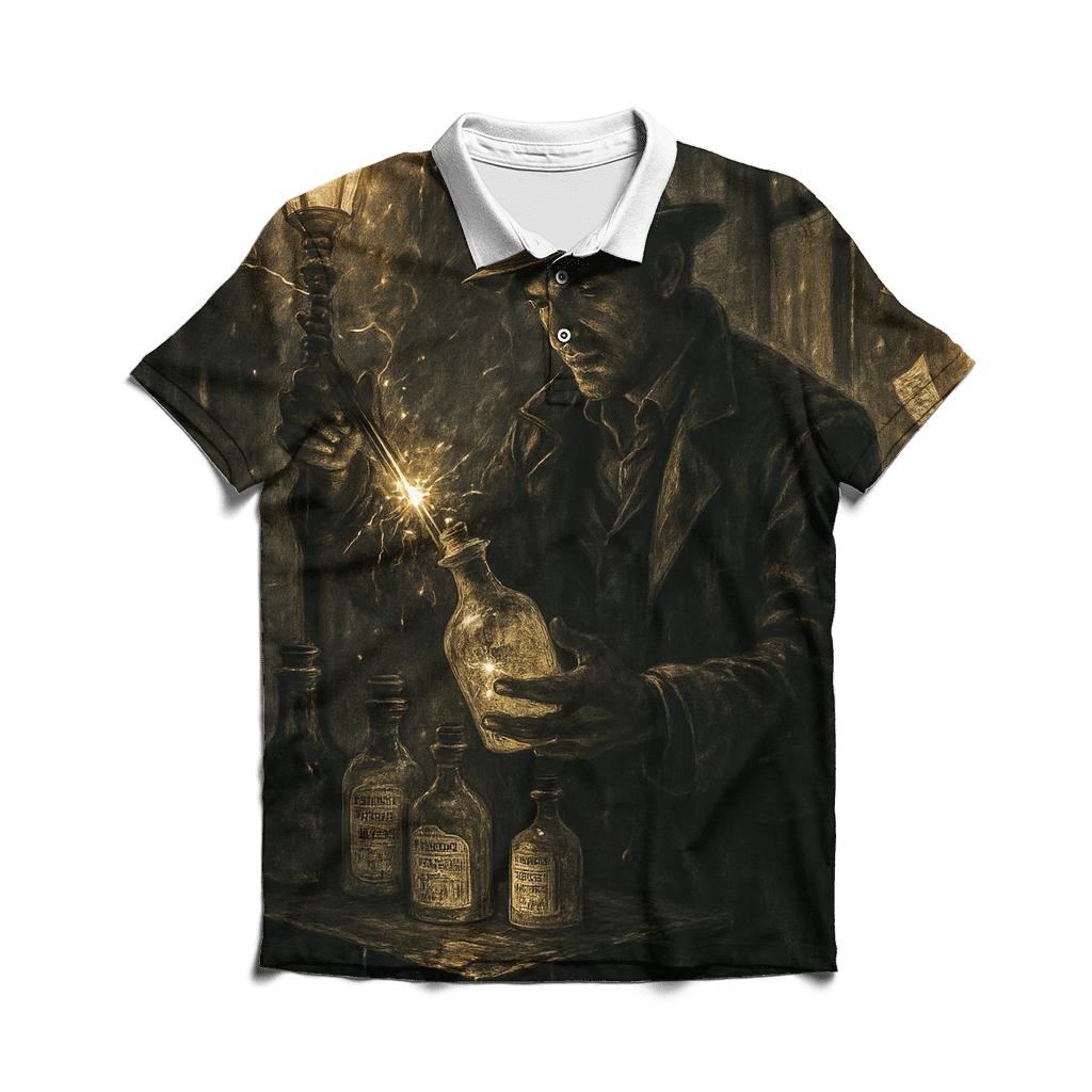 Ghostlight Street Alchemist premium cotton polo shirts