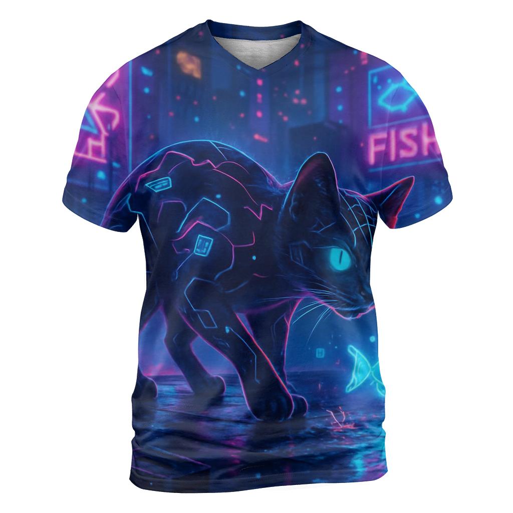 Quantum Alley Cat trendy printed shirt styles