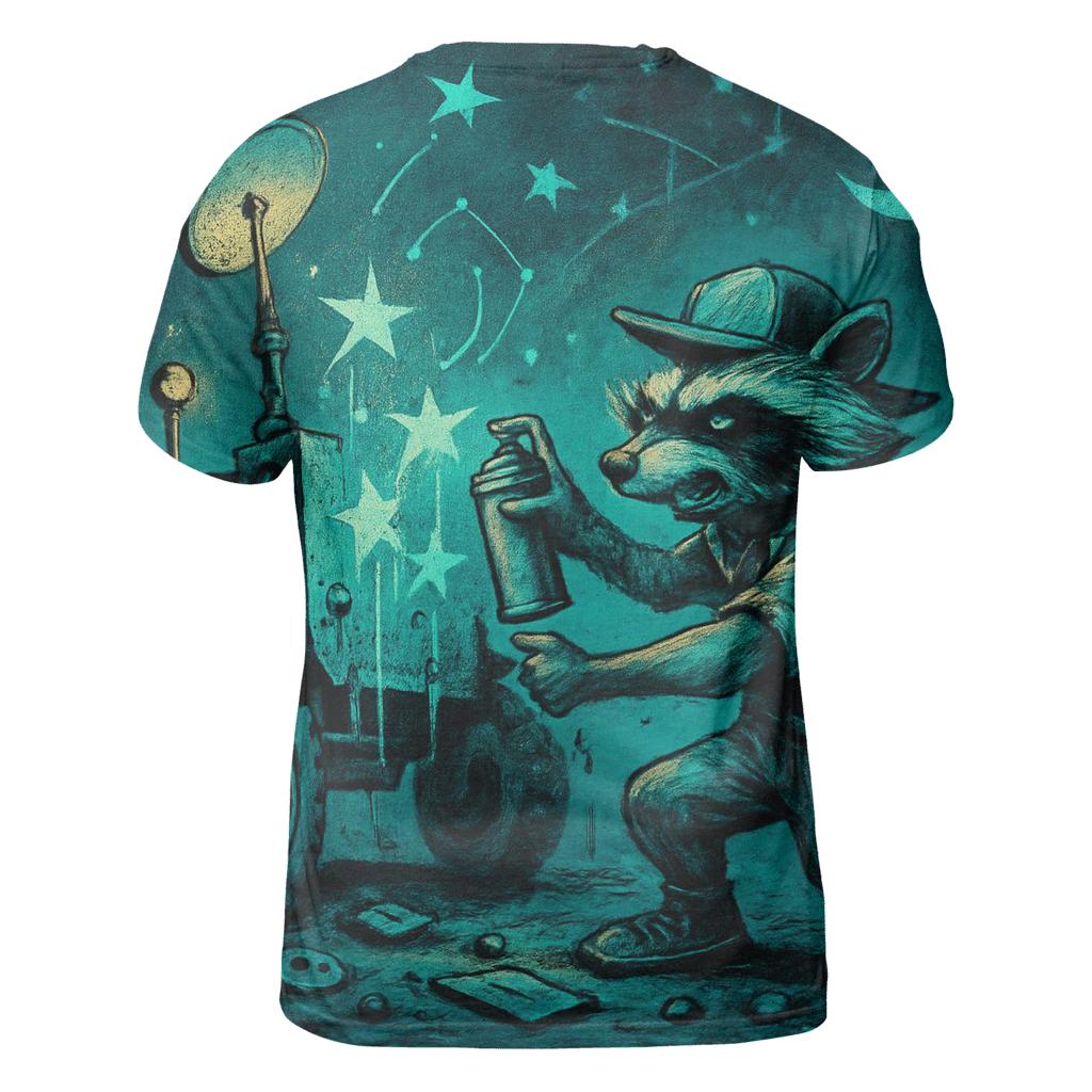 Graffiti Moon Mechanic designer pattern shirts