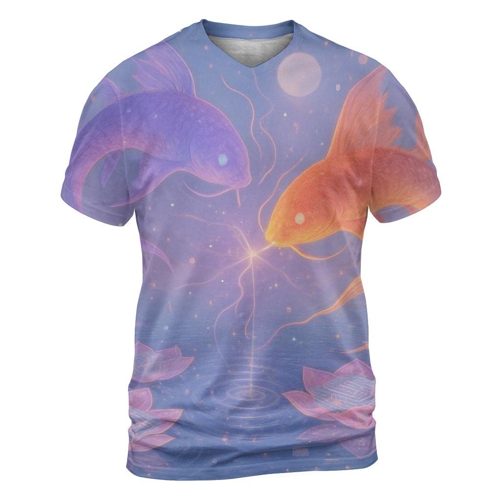 Binary Lotus Duel custom all-over print shirts