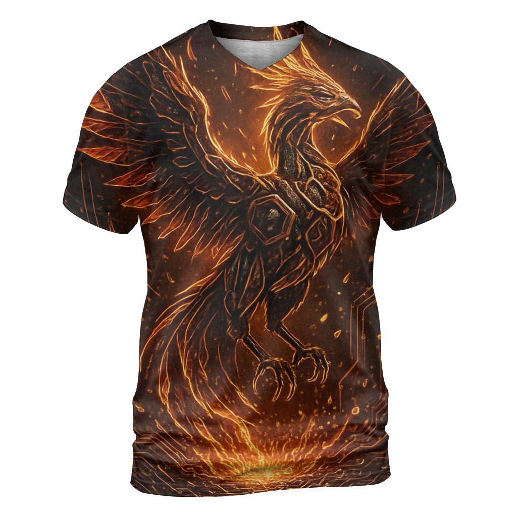 Phoenix Circuit Rising statement graphic shirts
