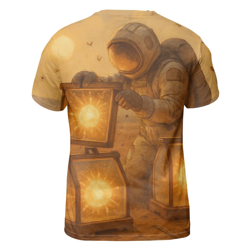 Rustic Starship Beekeeper custom all-over print shirts