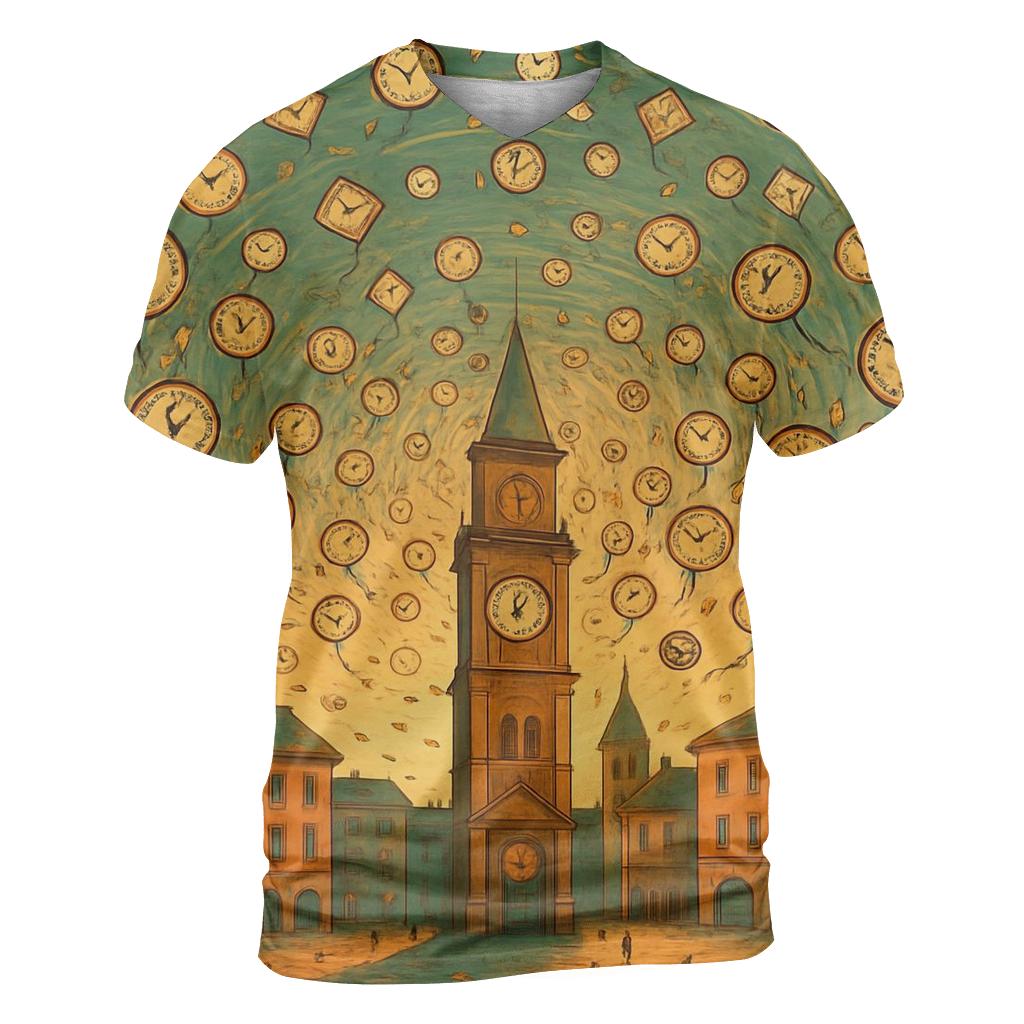Clocktower Kite Festival custom all-over print shirts
