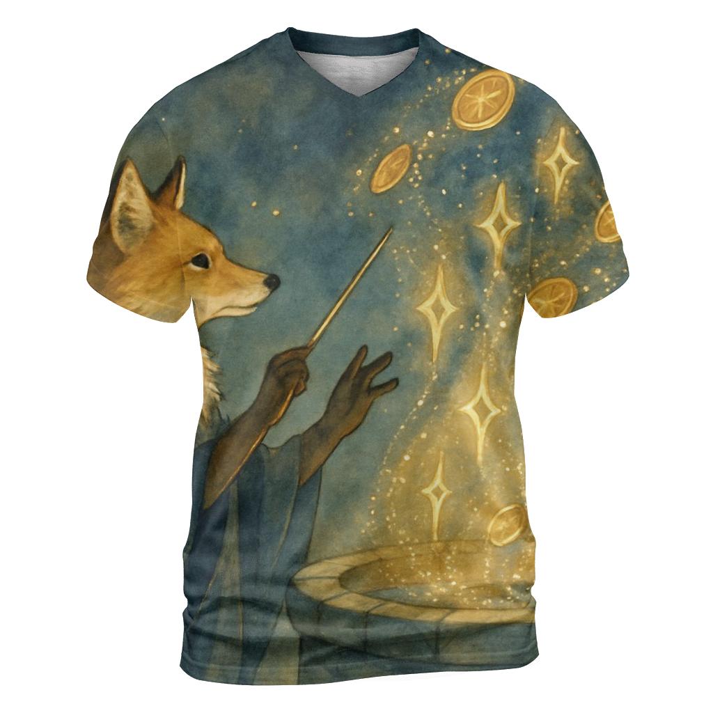 Wishing Well Conductor designer pattern shirts