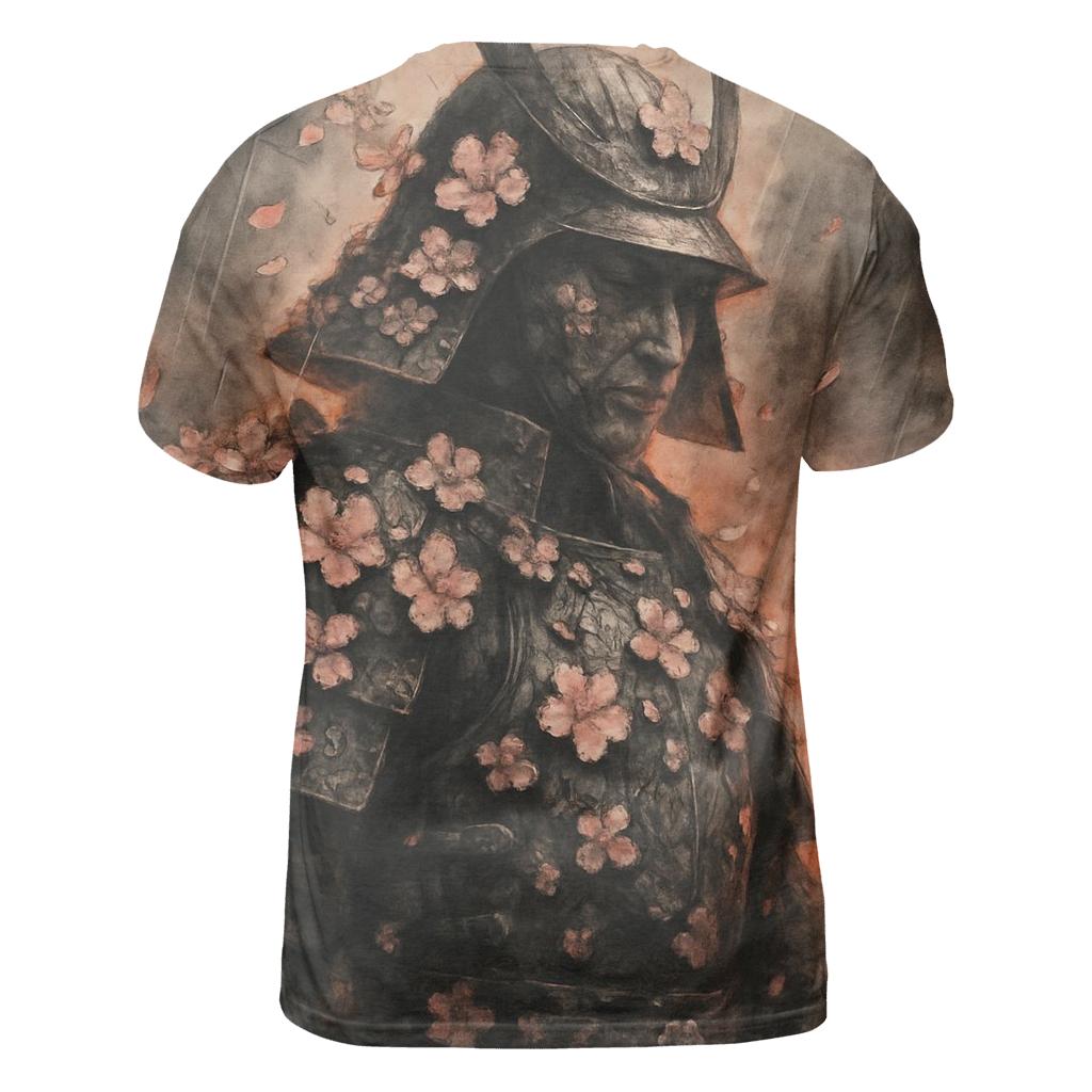 Iron Blossom Samurai statement graphic shirts