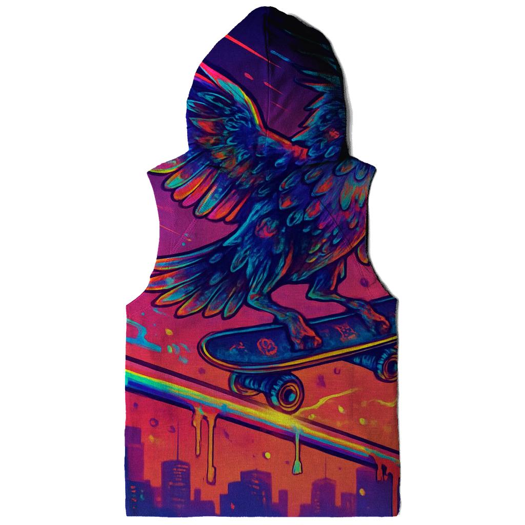 Neon Dream Skatebird designer hoodies