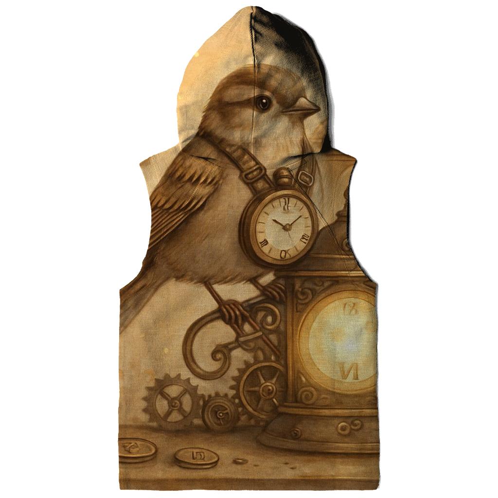 Lantern Clock Sparrow pullover hoodies