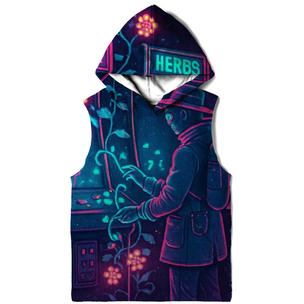 Lucid Arcade Botanist printed hoodies