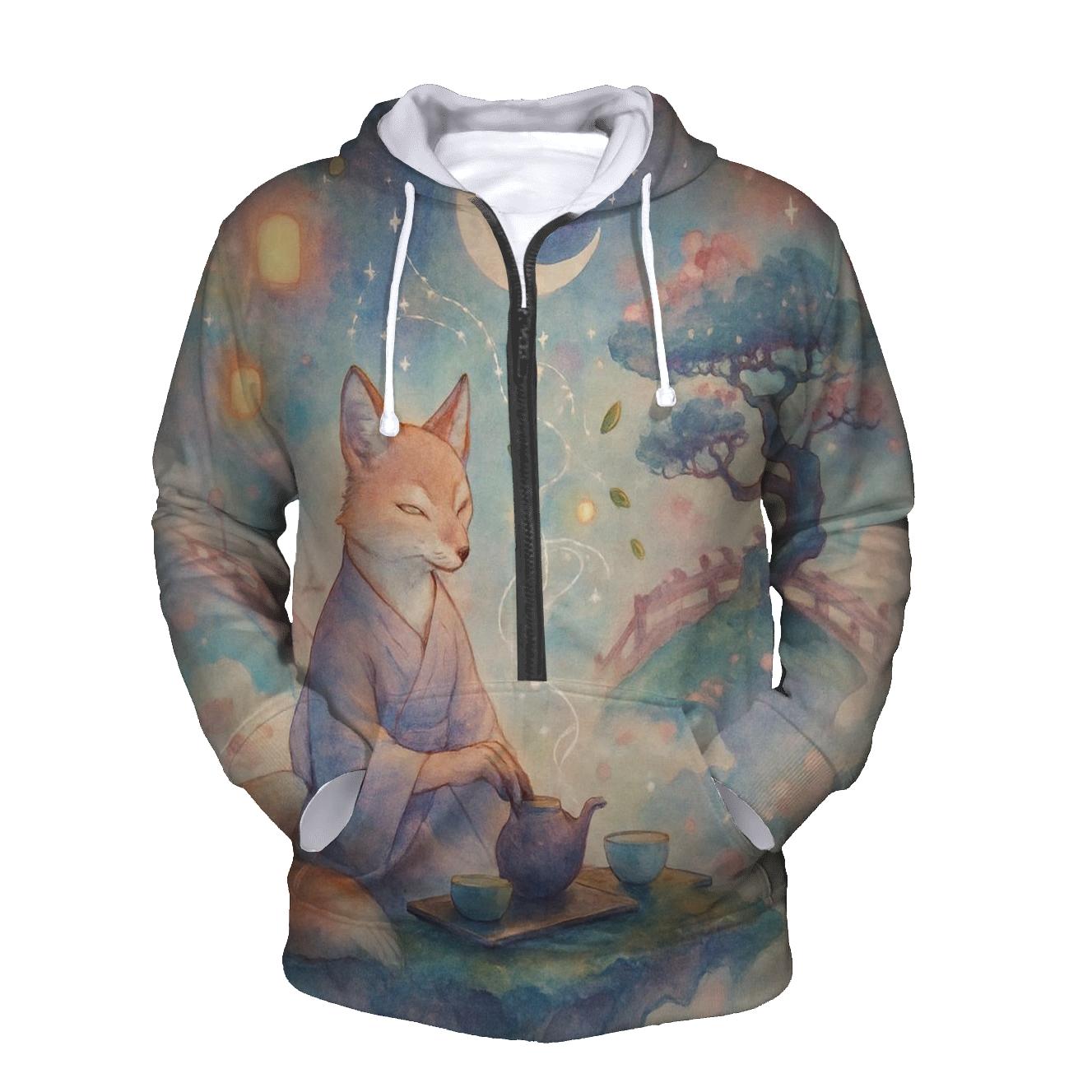 Starlit Tea Ceremony custom hoodies