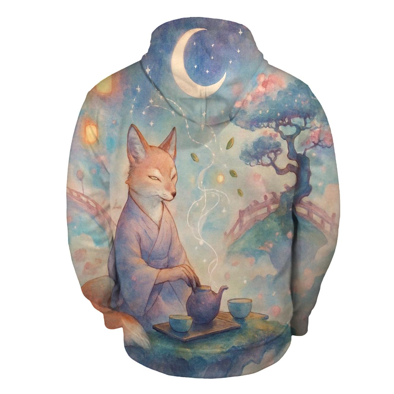 Starlit Tea Ceremony custom hoodies
