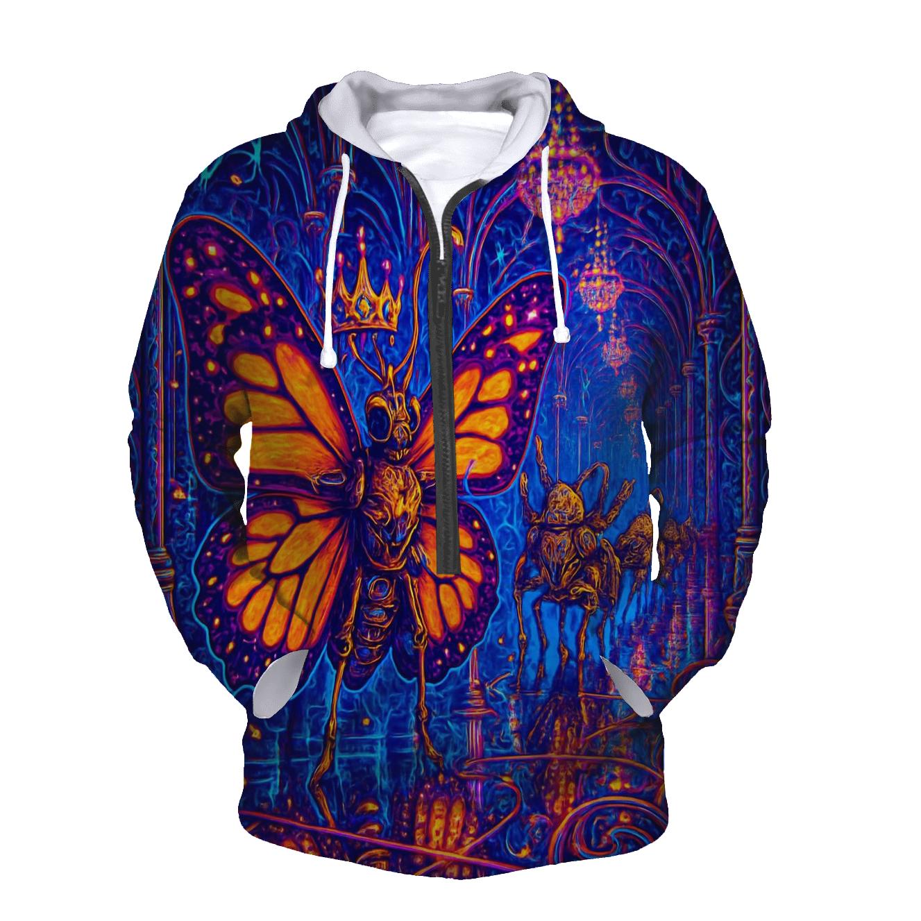 Electric Monarch Parade lightweight hoodies