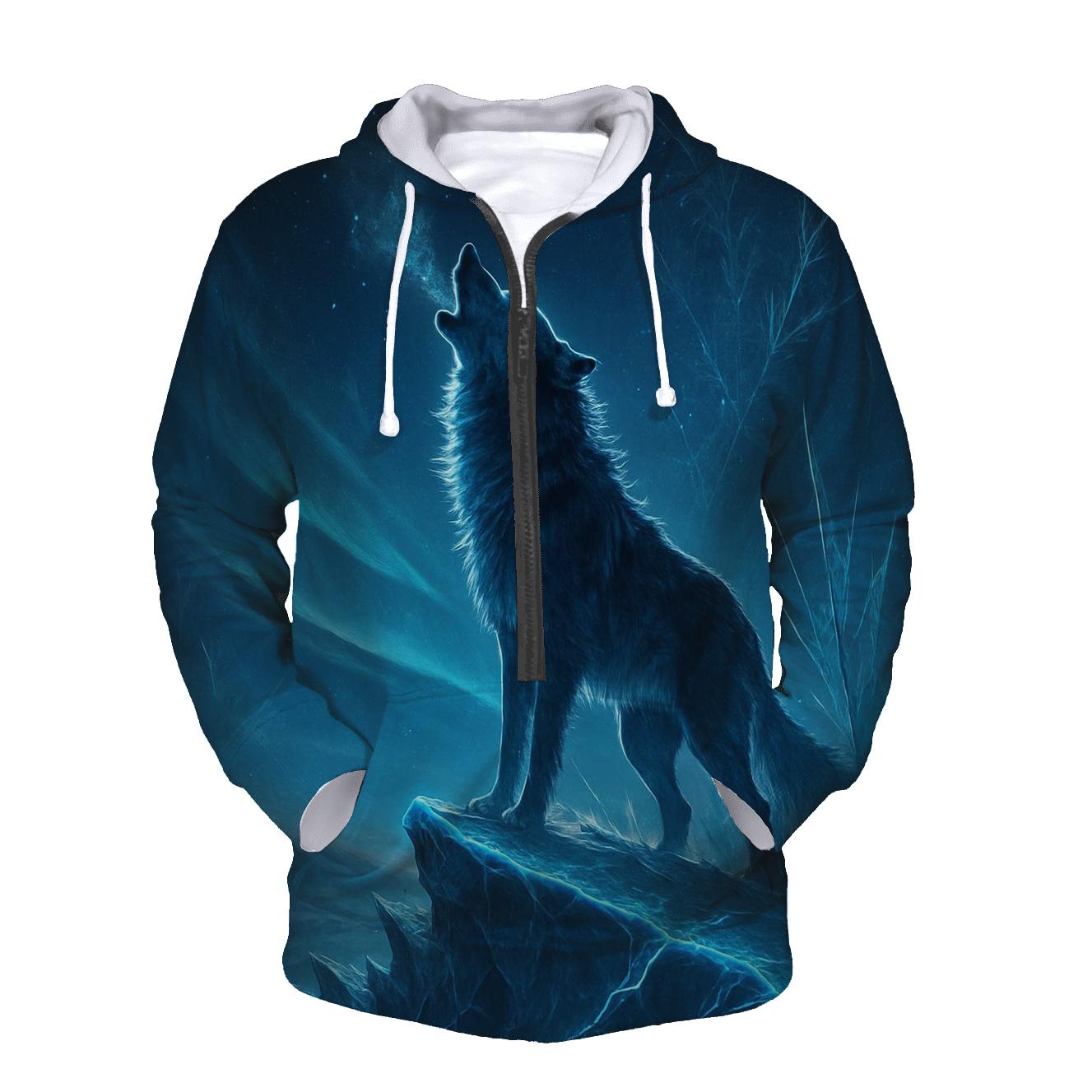 Subzero Neon Wolf hoodie trends