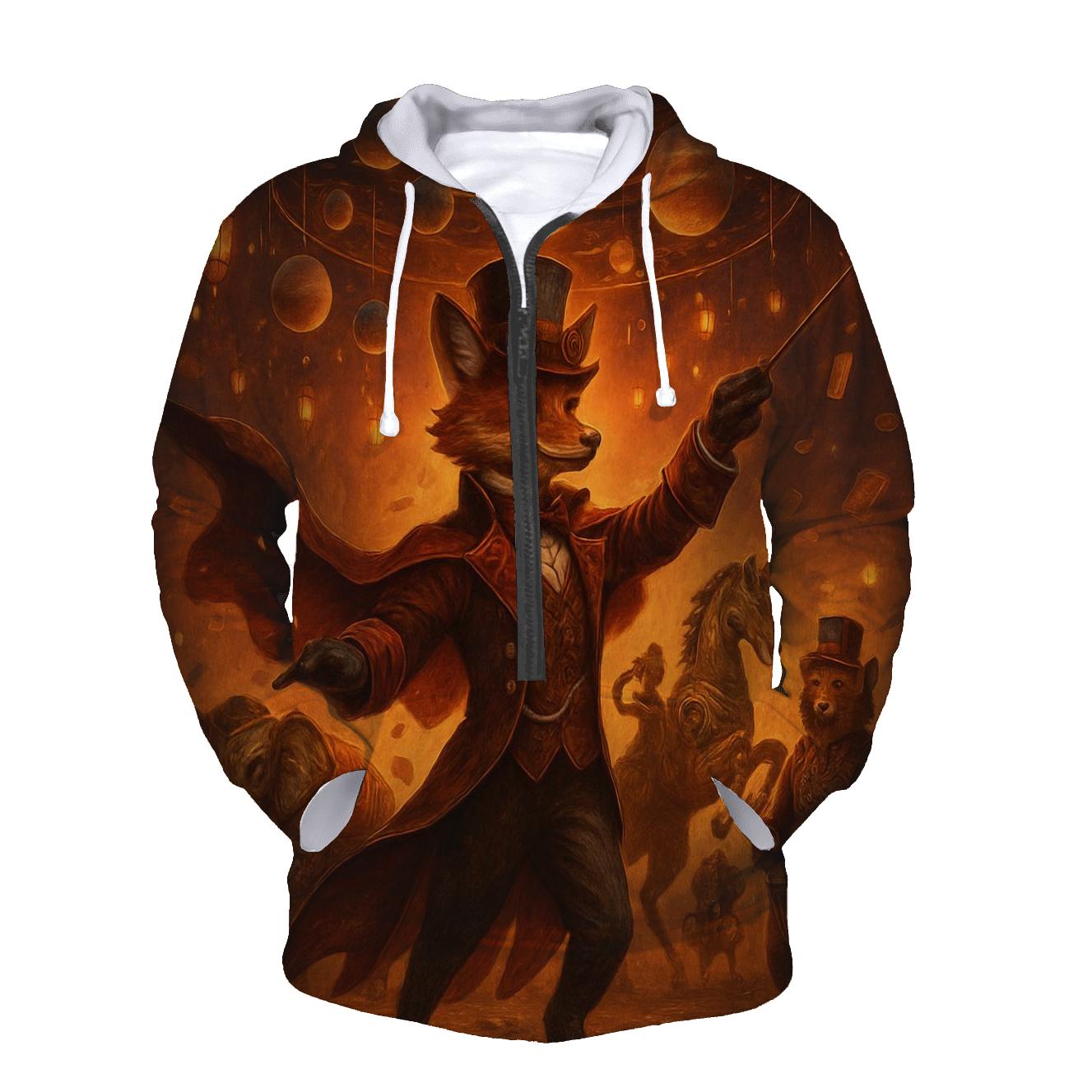 Clockwork Carnival Fox heavyweight hoodies