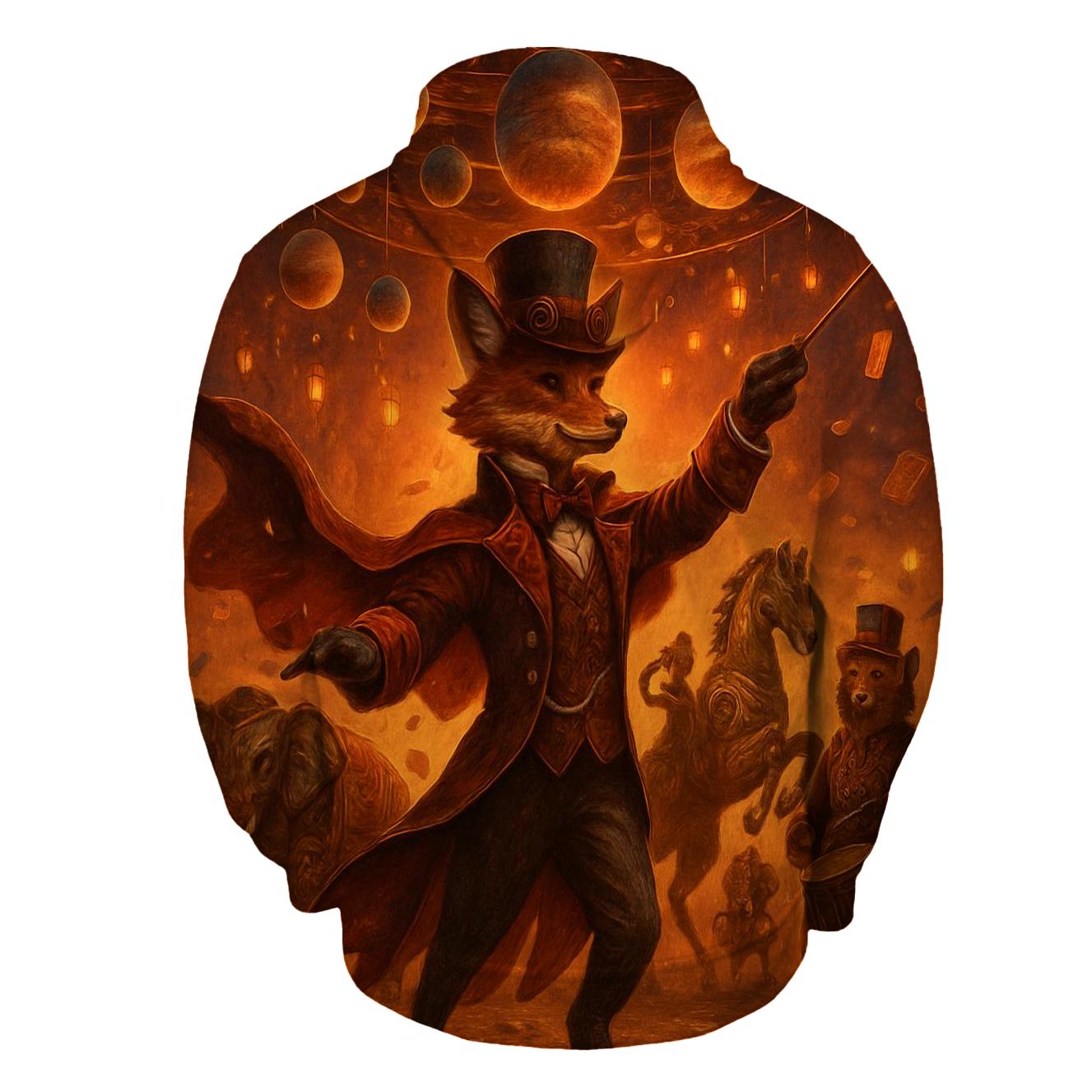 Clockwork Carnival Fox heavyweight hoodies