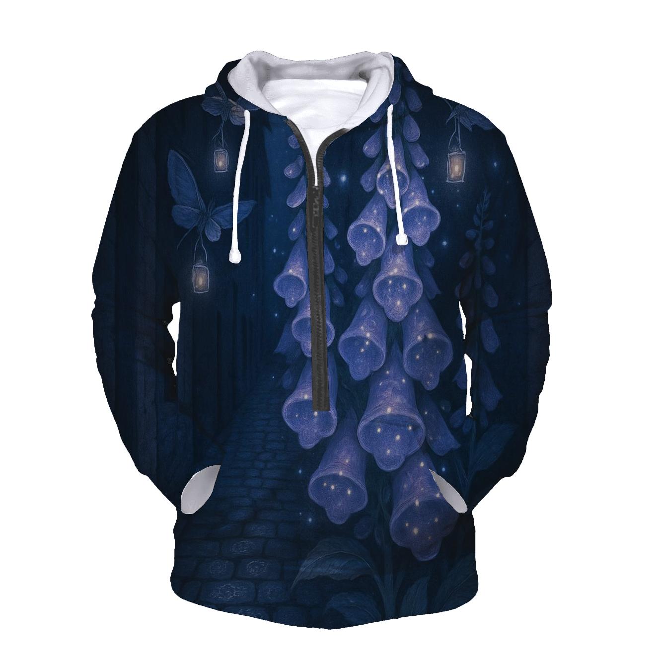 Constellation Foxglove Alley embroidered hoodies