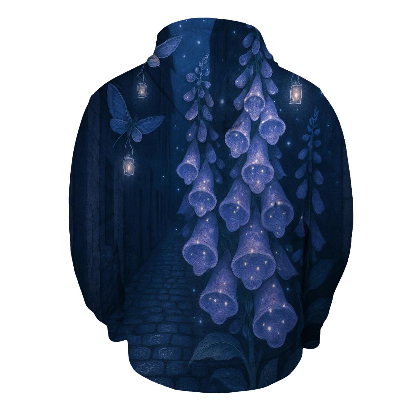 Constellation Foxglove Alley embroidered hoodies