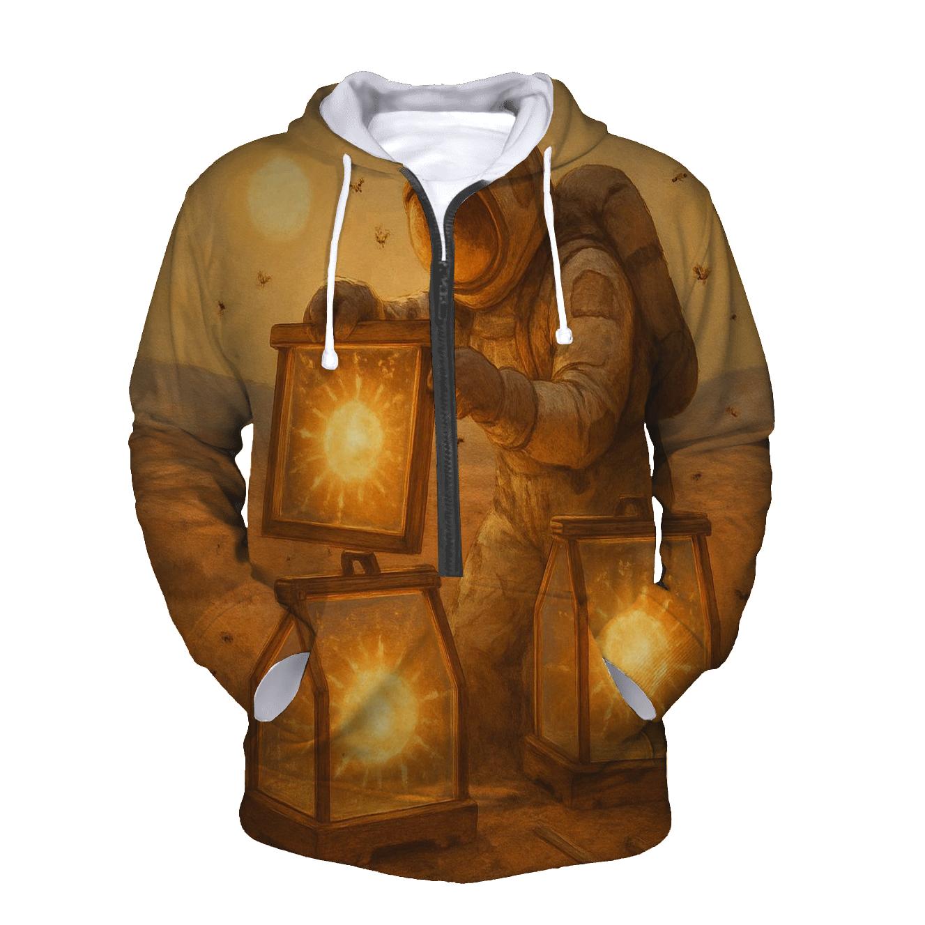Rustic Starship Beekeeper graphic hoodies