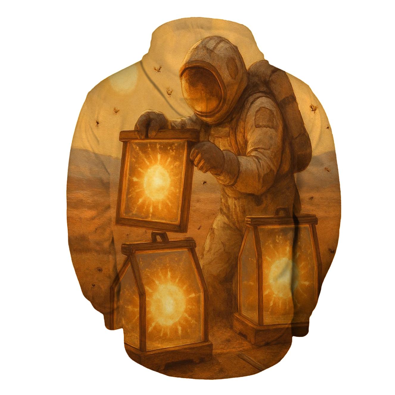 Rustic Starship Beekeeper graphic hoodies
