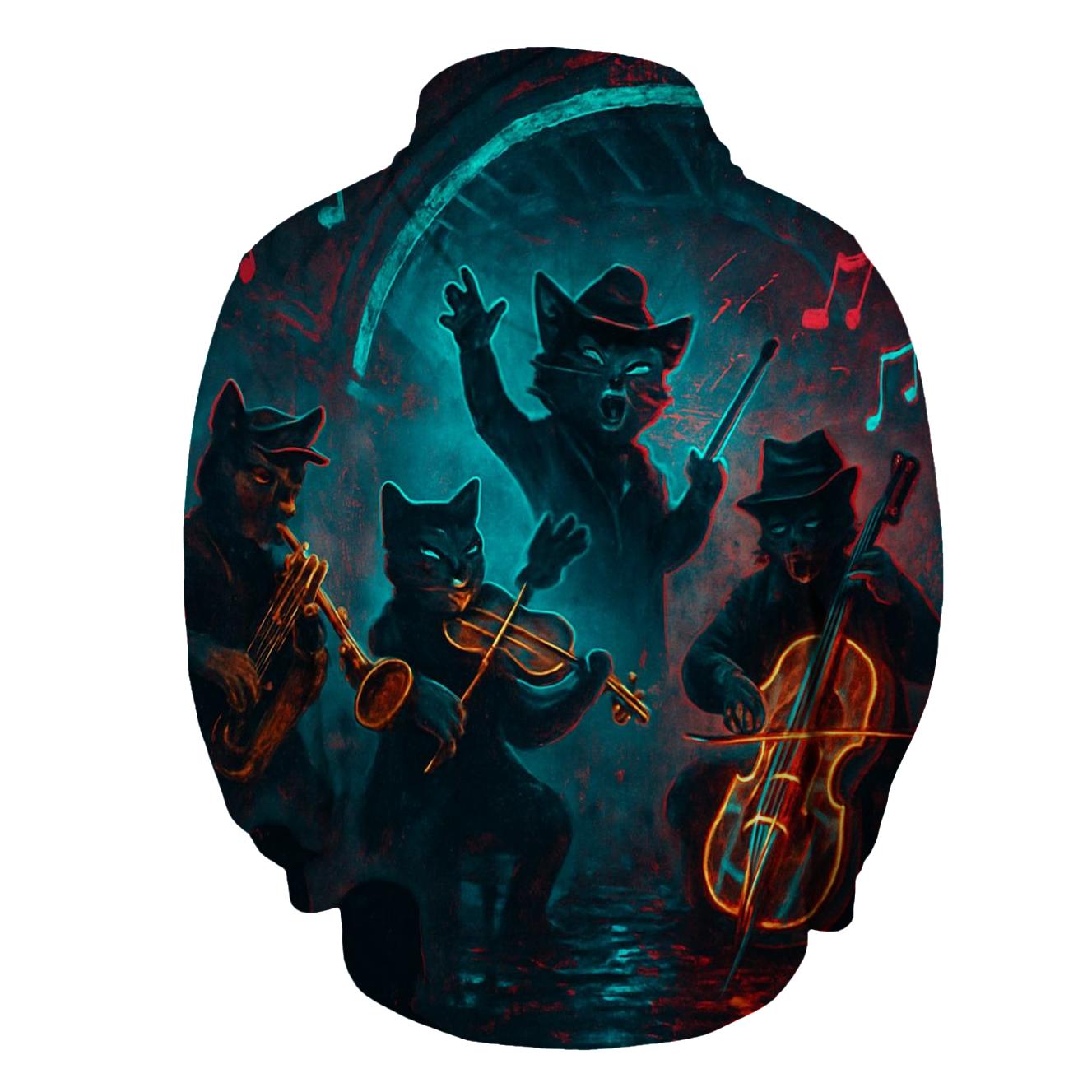 Chromatic Alley Orchestra custom hoodies