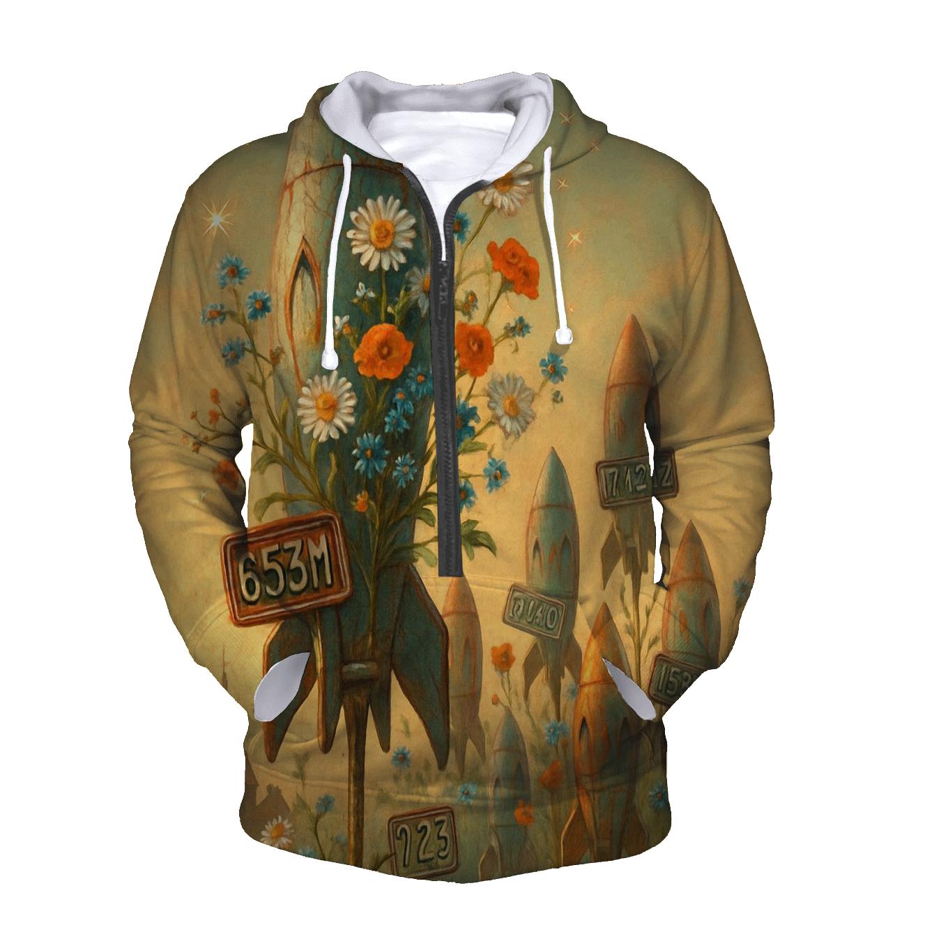 Fossil Rocket Garden hoodie designs