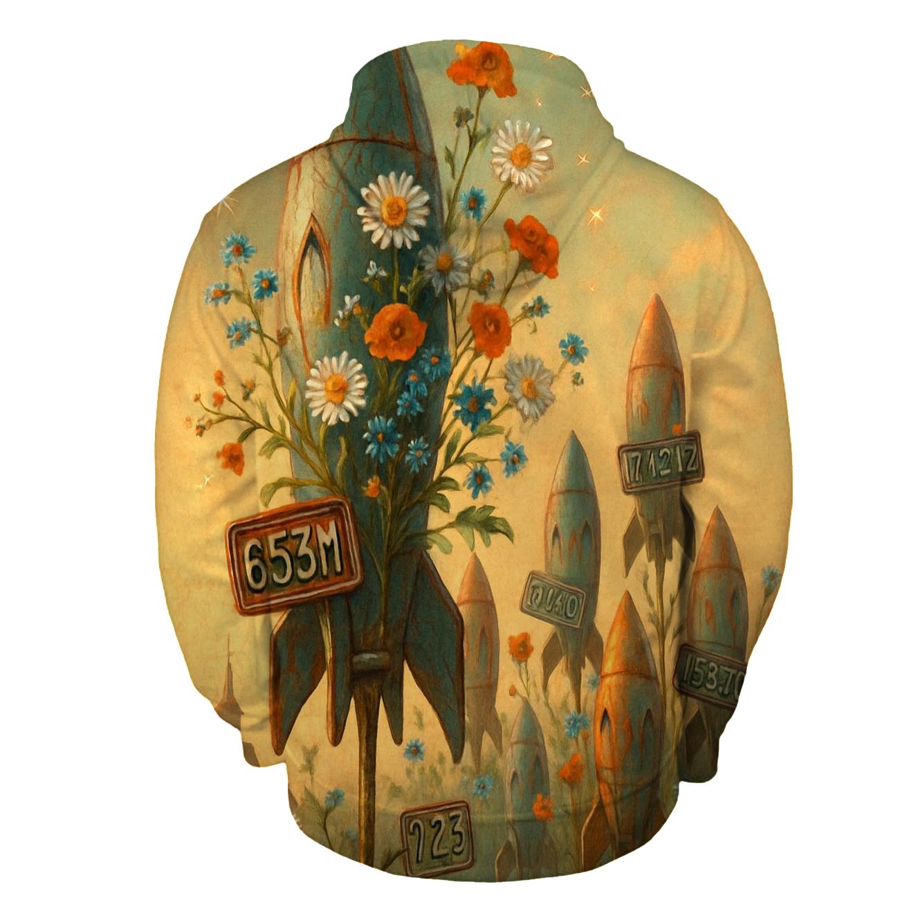 Fossil Rocket Garden hoodie designs