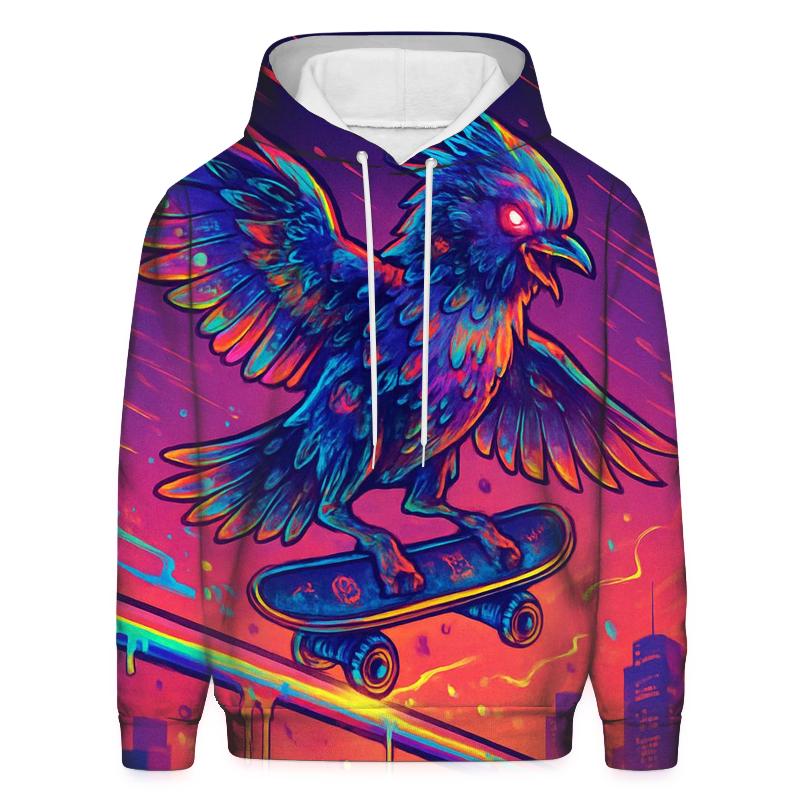 Neon Dream Skatebird hoodie styles